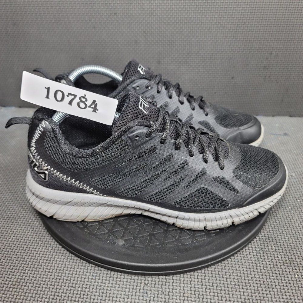 Fila Black and White Athletic Sneakers